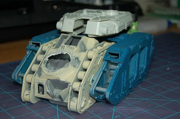 Battlewagon, Conversion, Orks, Warhammer 40,000, Work In Progress