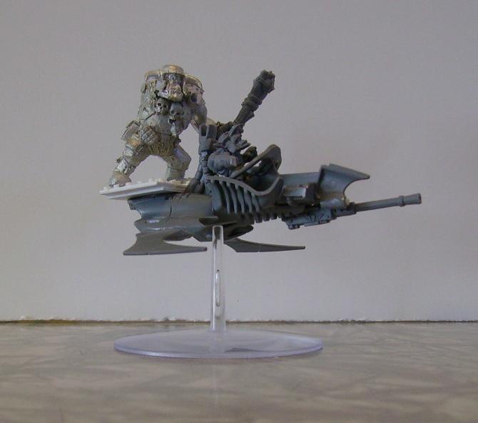 Conversion, Eldar Abuse, Jetbike, Nob, Orks, Warboss, Work In Progress