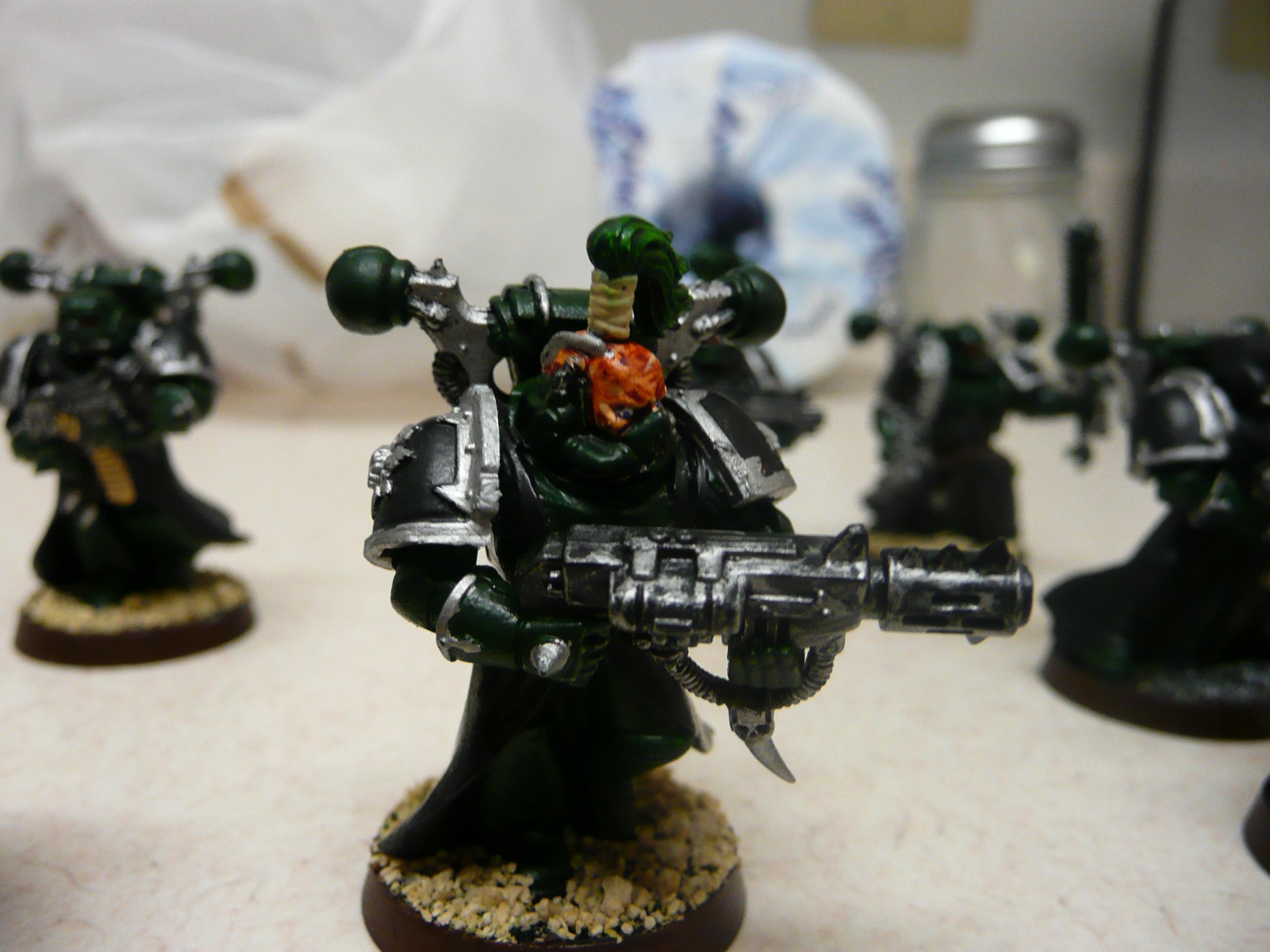 Dark Angels, Fallen, Meltagun, Space Marines, Warhammer 40,000