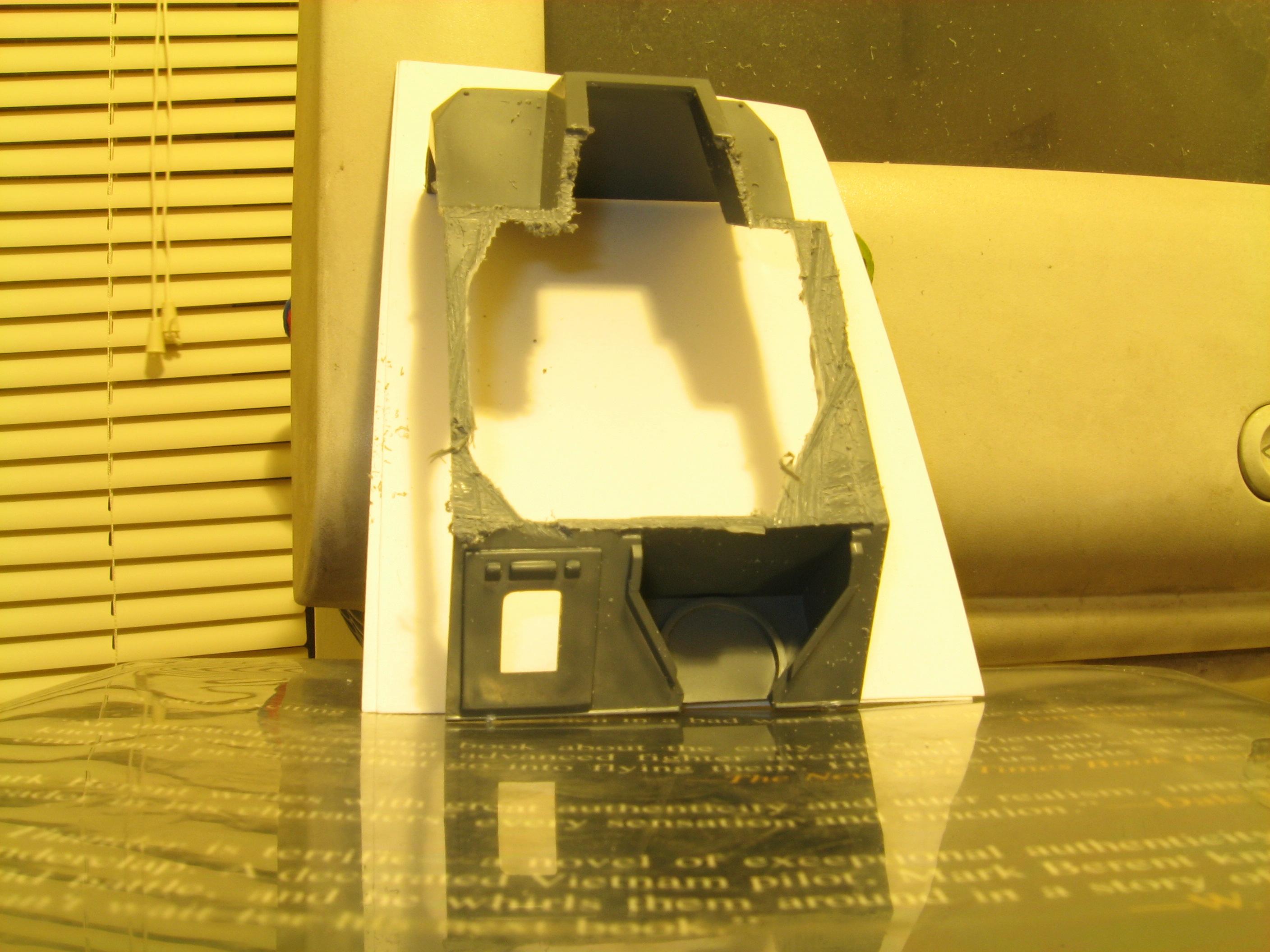 Work In Progress, Hull with turret mount removed