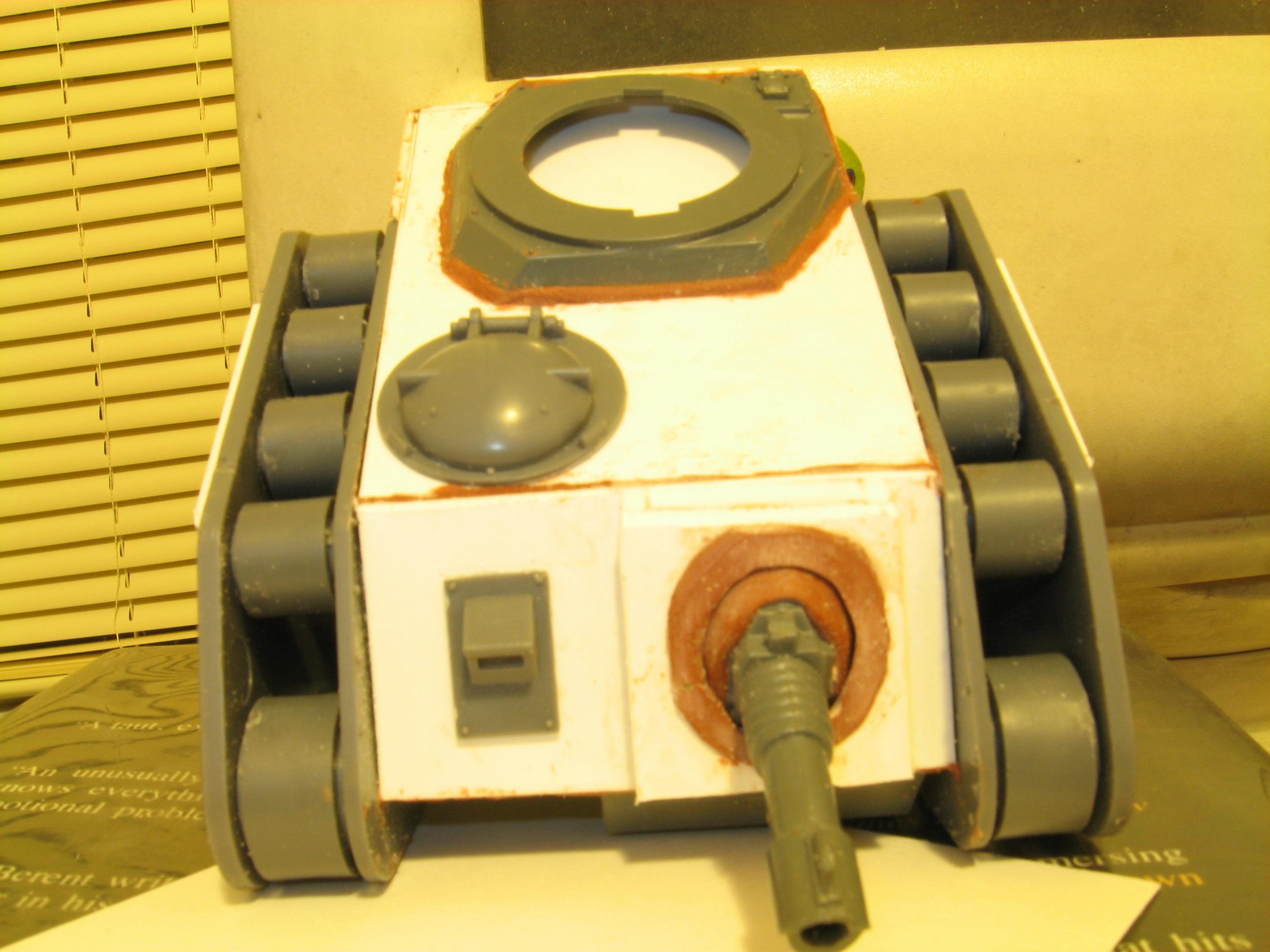 Conversion, Leman Russ, Vanquisher, Warhammer 40,000, Work In Progress