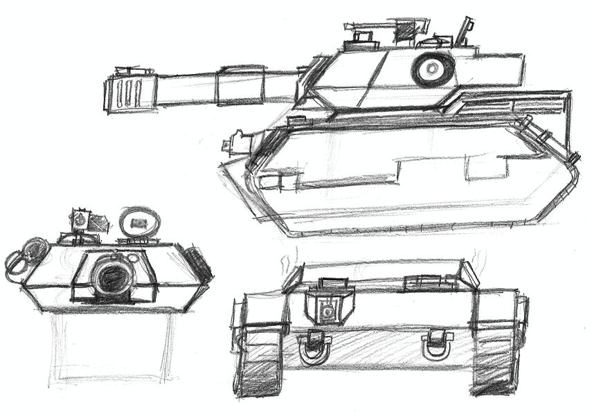 Artwork, Concept, Leman Russ, Warhammer 40,000