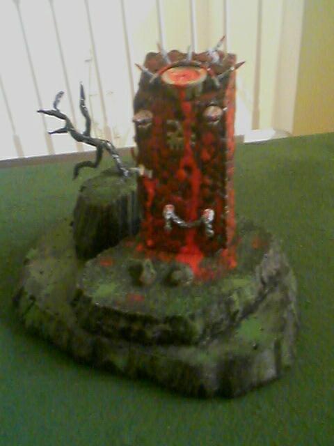 Altar, Blood, Blurred Photo, Chaos, Khorne, Terrain