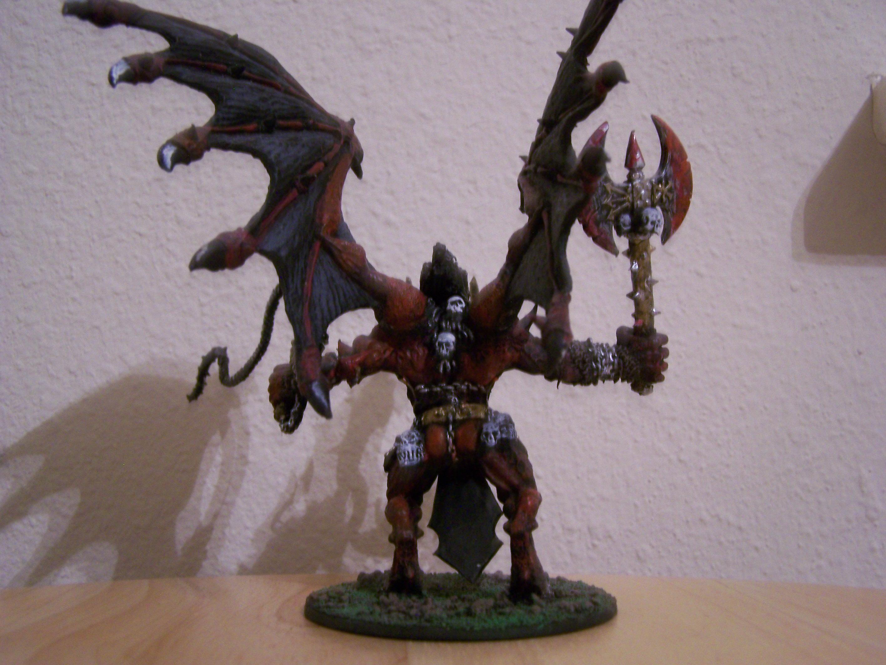 Bloodthirster, Daemons, First Model, Khorne, Monstrous Creature, Warhammer 40,000, Winged