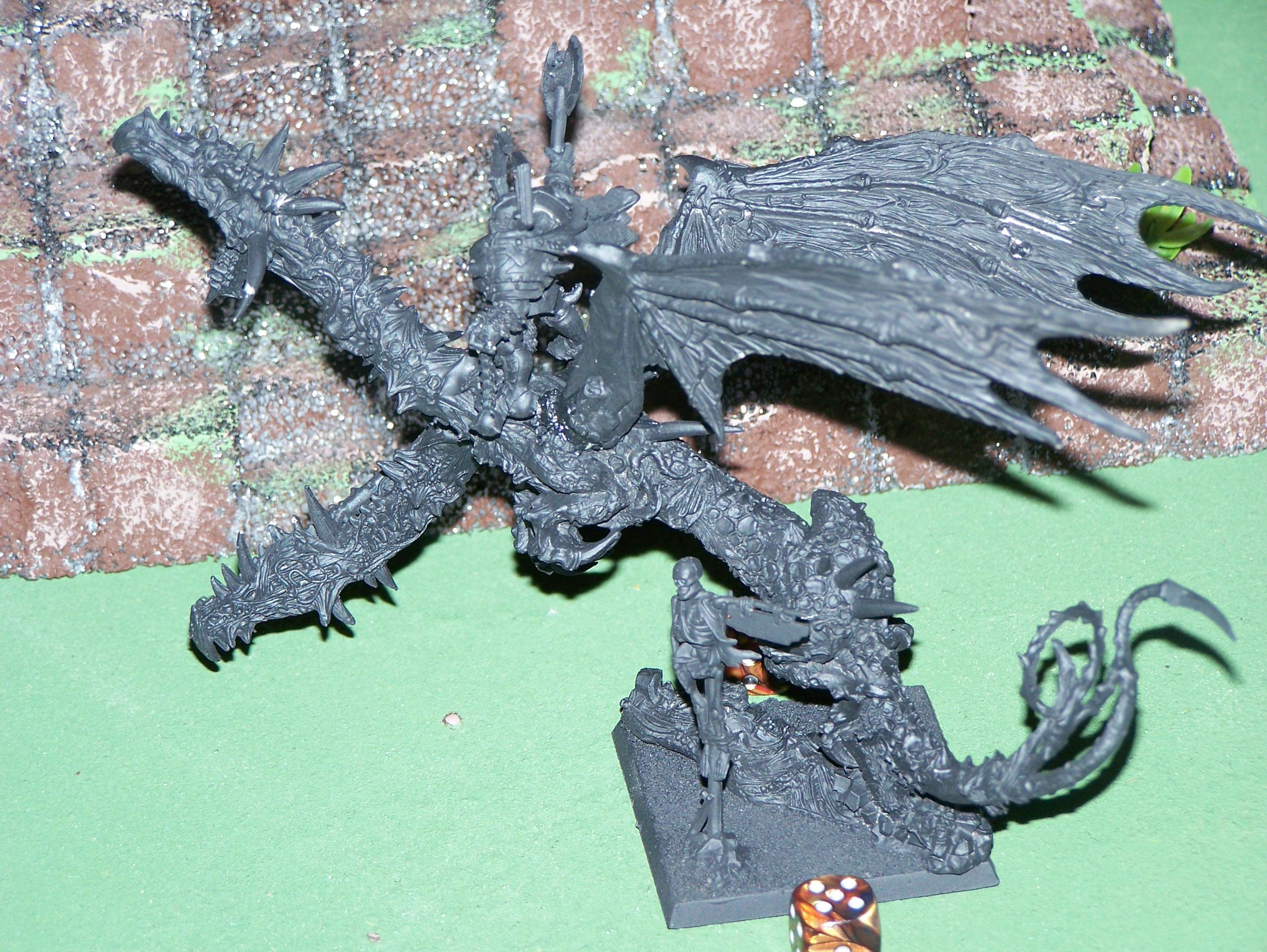 Chaos, Dragon, Primered, Warhammer Fantasy
