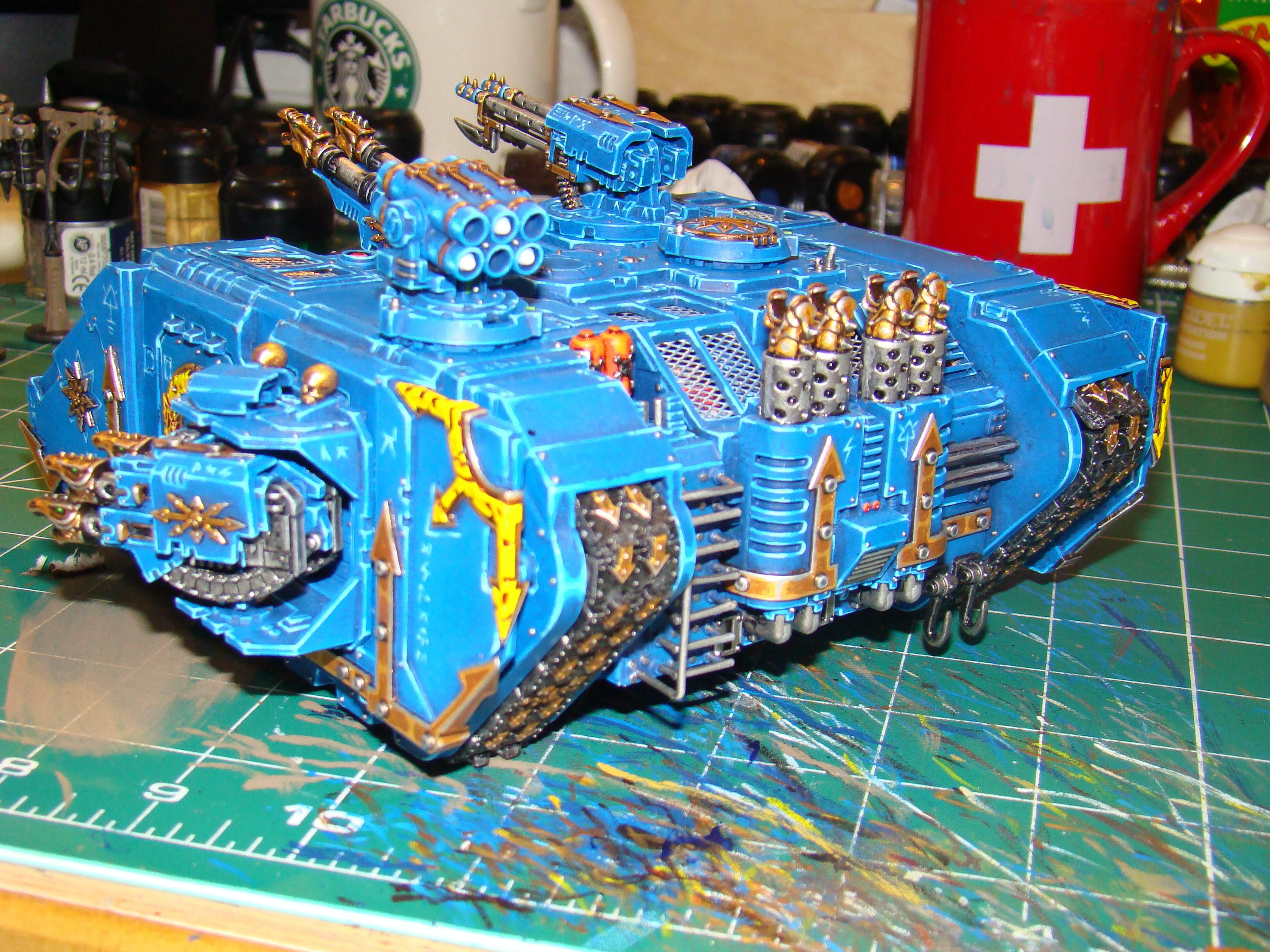 Chaos, Chaos Space Marines, Land Raider, Tank, Thousand Sons, Vehicle, Warhammer 40,000