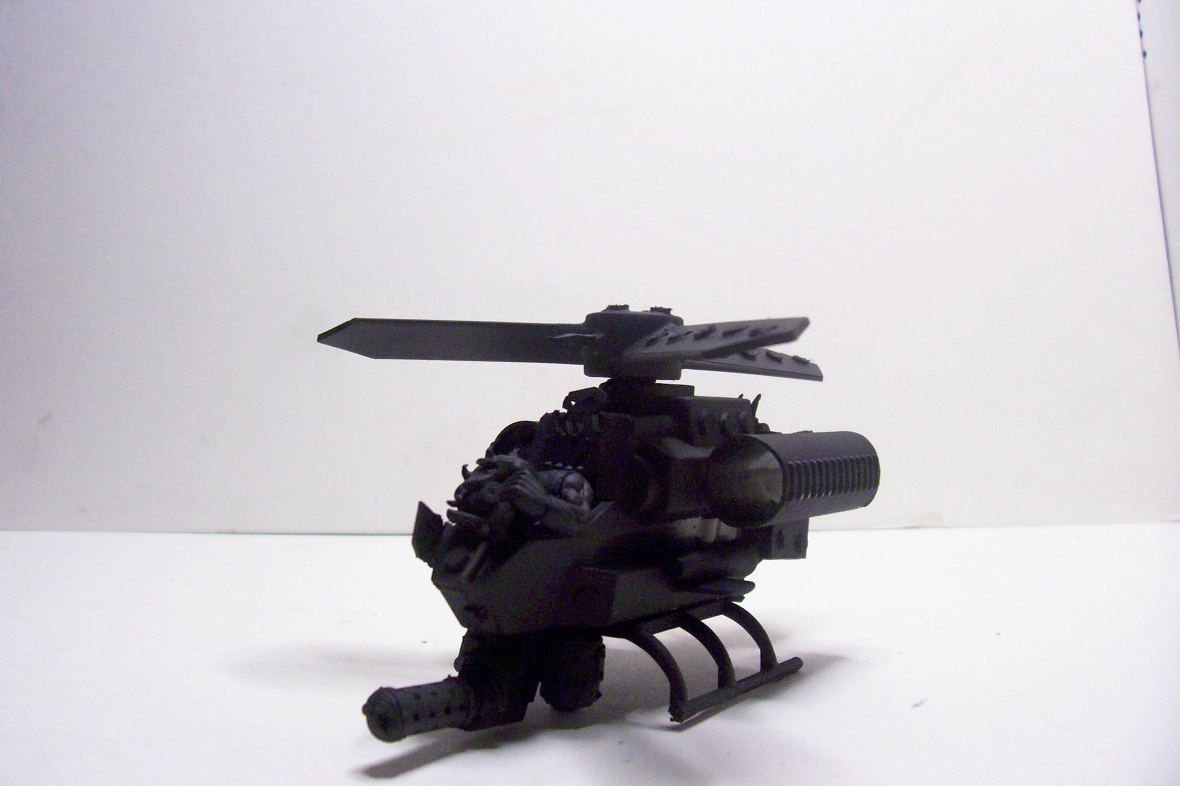 Conversion, Deffkopta, Orks, Primered, Toy, Warhammer 40,000