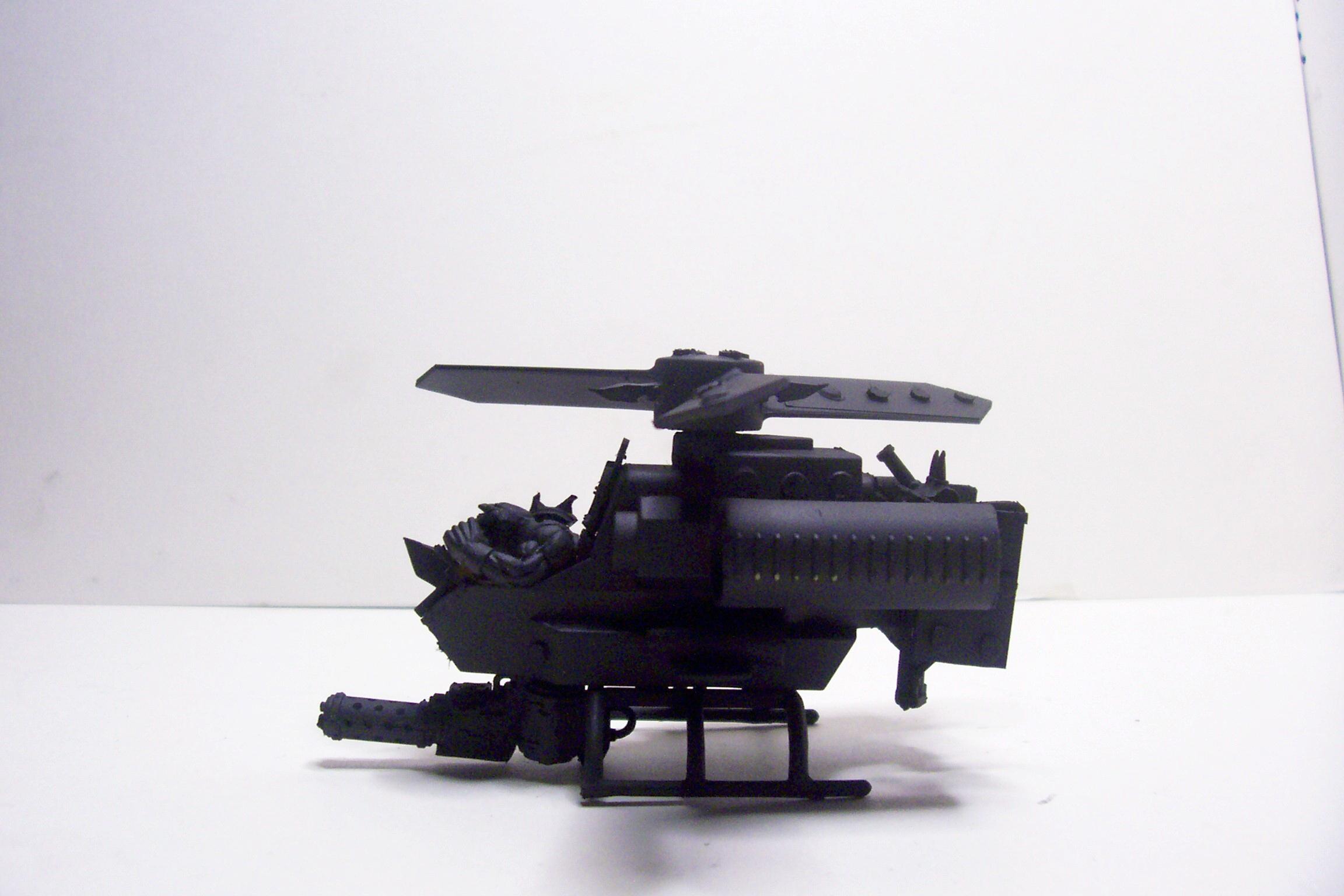 Conversion, Deffkopta, Orks, Primered, Toy, Warhammer 40,000