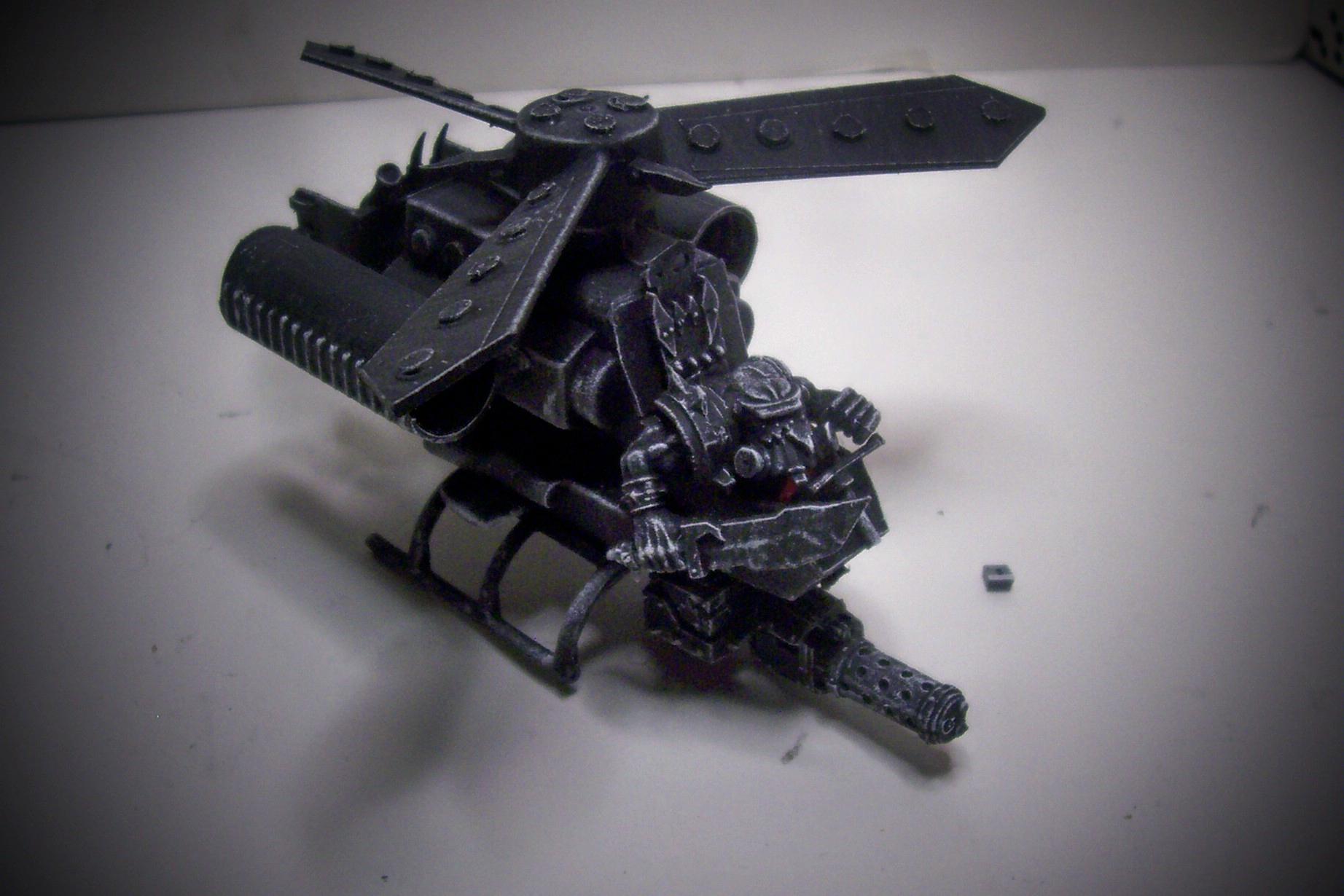 Conversion, Deffkopta, Drybrush, Orks, Toy, Warhammer 40,000