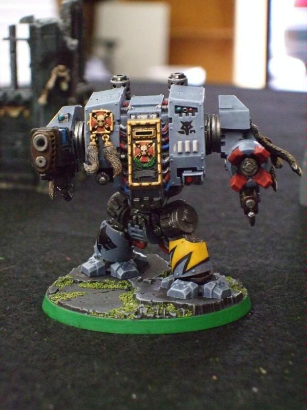 Dreadnought, Space Marines, Space Wolves, Walker, Warhammer 40,000