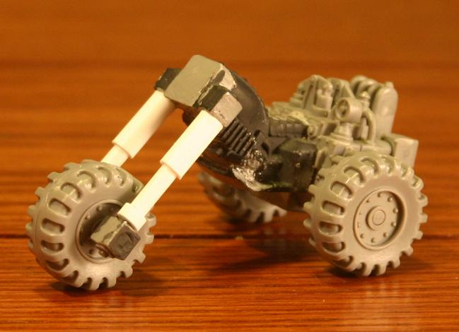 Bike, Conversion, Orks, Trike, Warhammer 40,000, Work In Progress