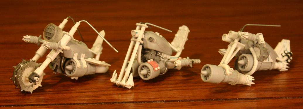 Conversion, Jetbike, Orks, Warhammer 40,000, Work In Progress