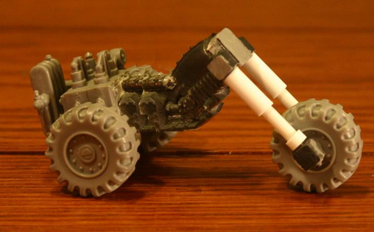Bike, Conversion, Orks, Trike, Warhammer 40,000, Work In Progress