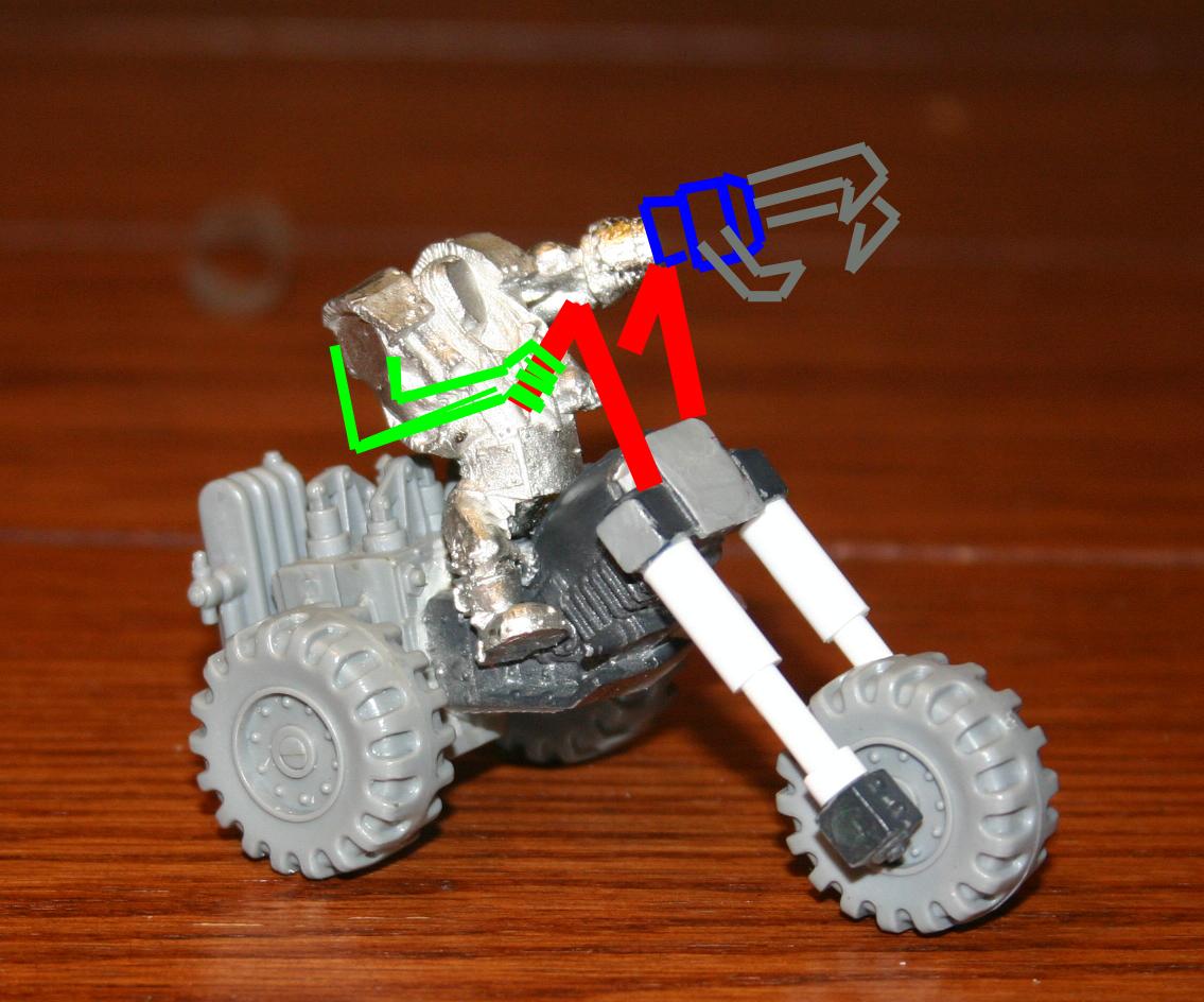 Bike, Concept, Conversion, Orks, Warboss, Work In Progress