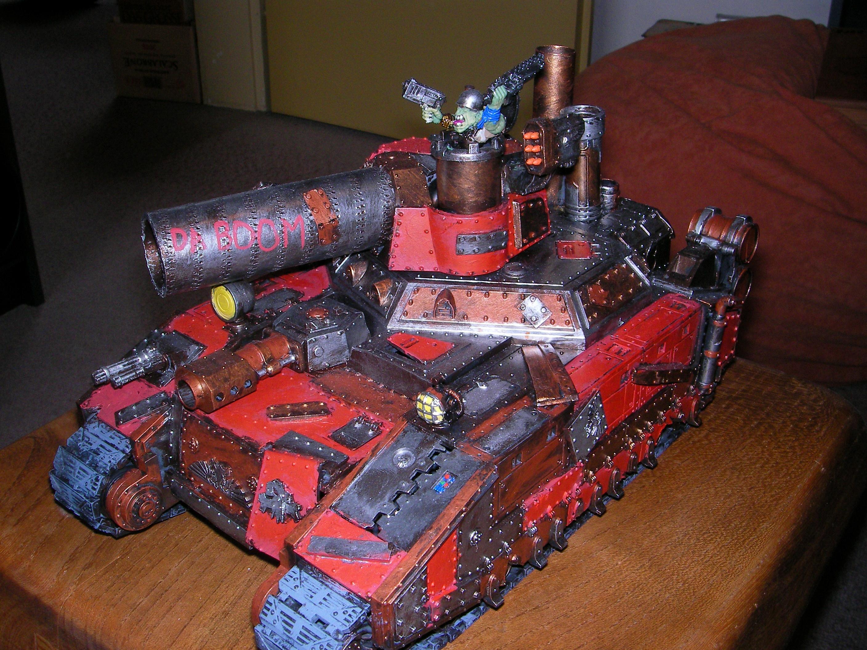 Baneblade, Conversion, Looted, Orks, Warhammer 40,000