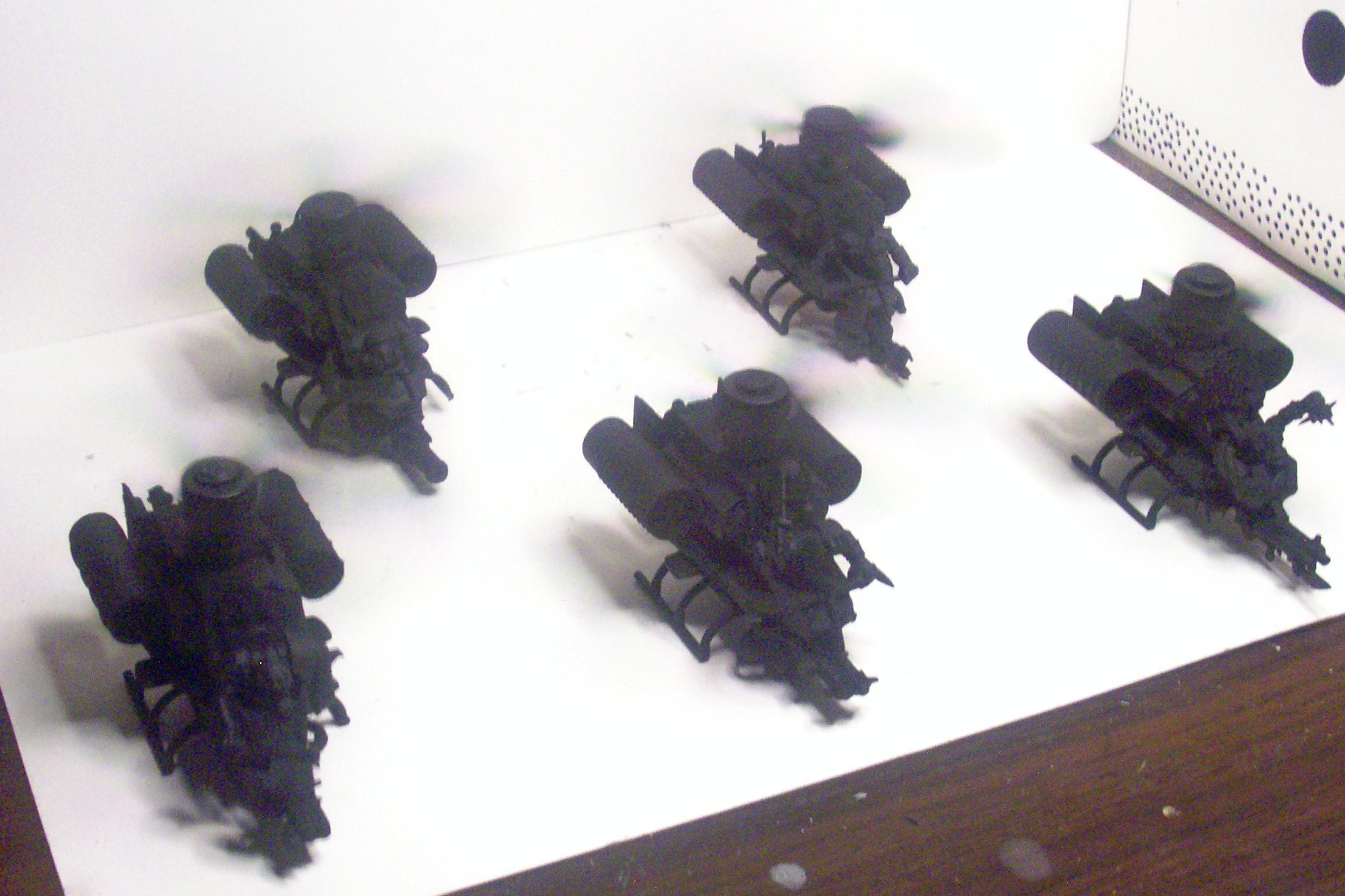 Conversion, Deffkopta, Orks, Primered, Toy, Warhammer 40,000