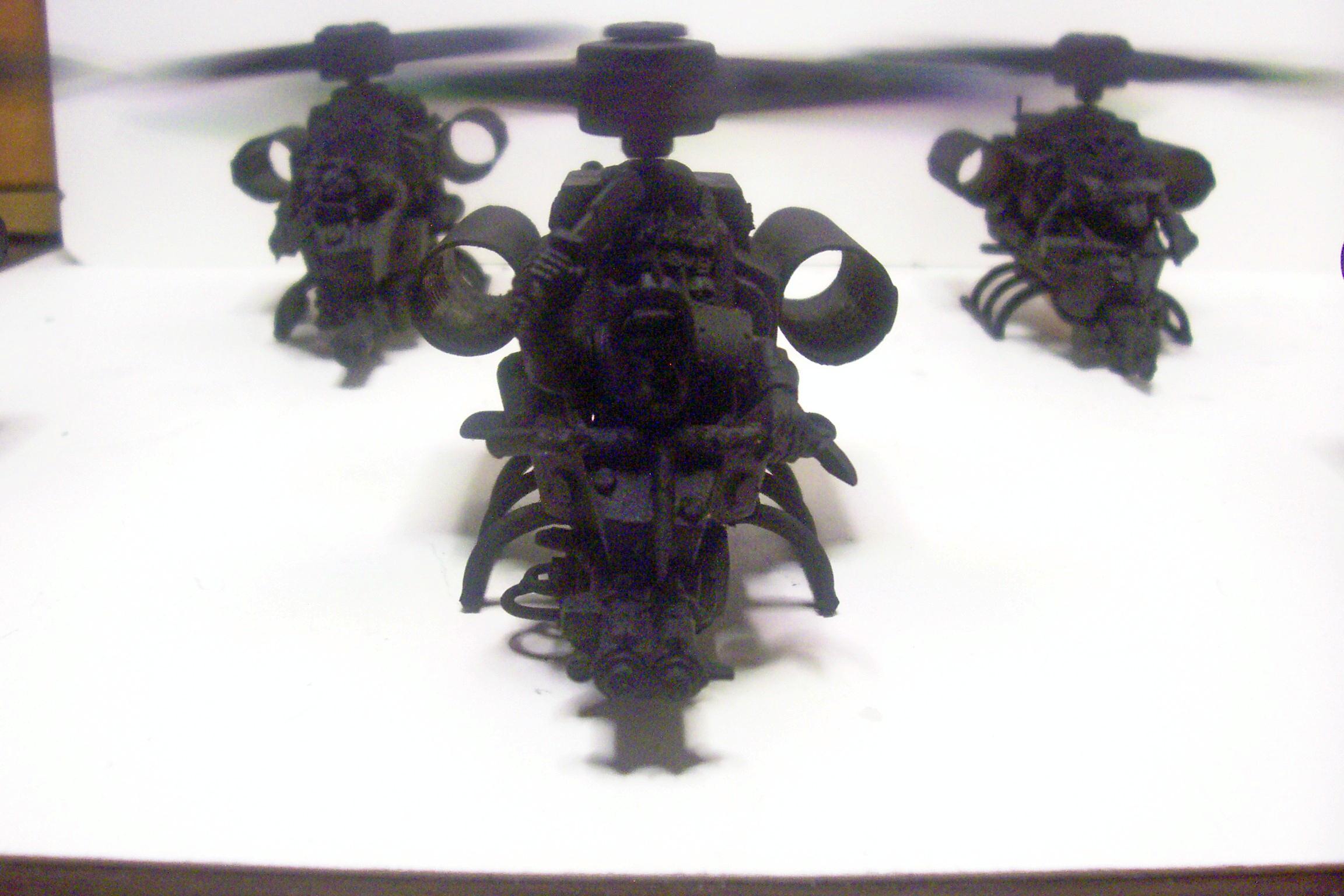 Conversion, Deffkopta, Orks, Primered, Toy, Warhammer 40,000