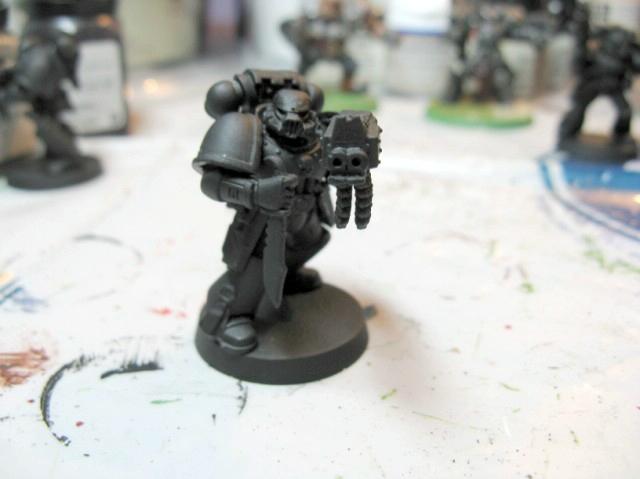 Space Marines, Storm Bolter, Unpainted, Warhammer 40,000