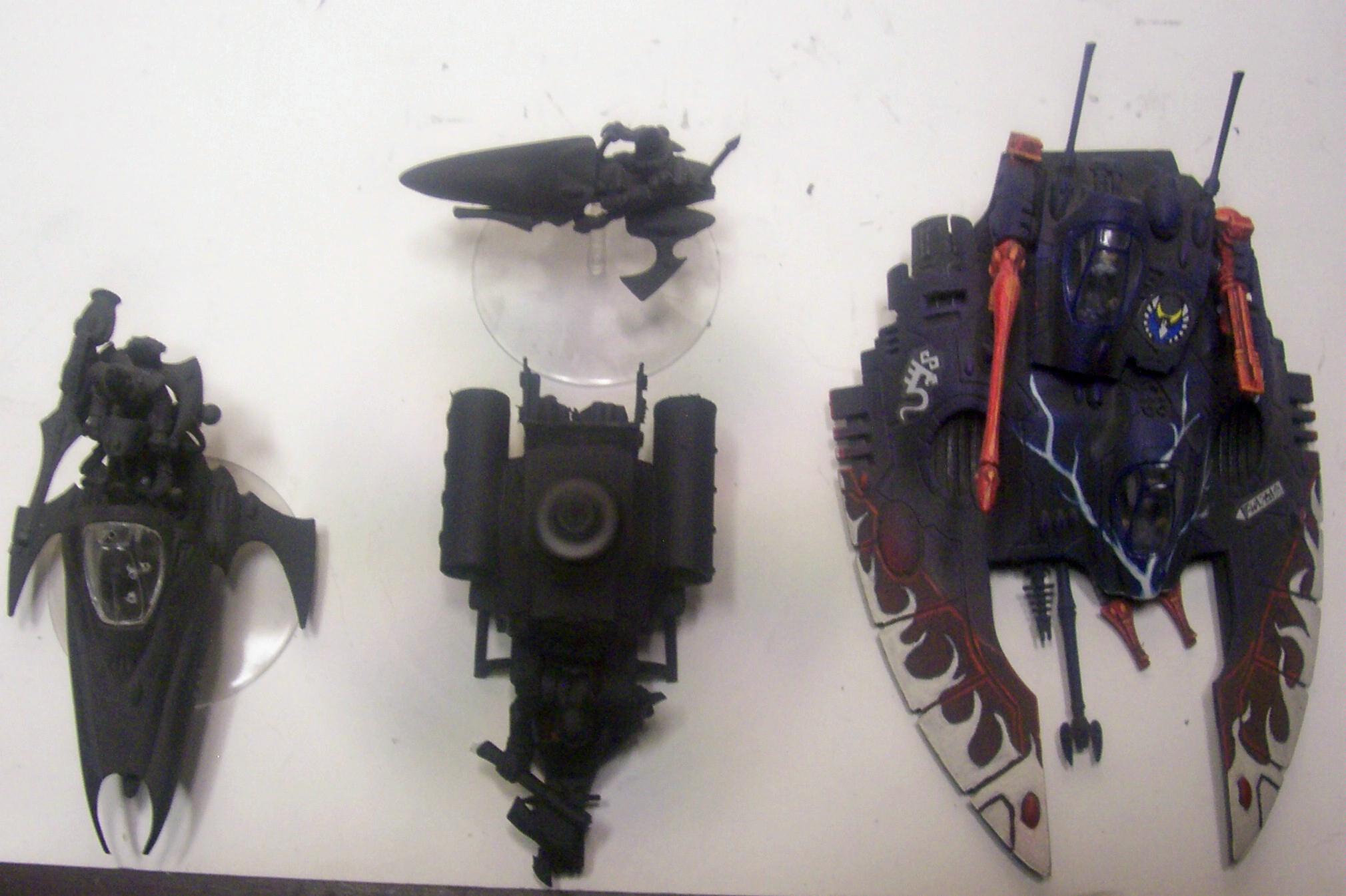 Comparison, Conversion, Deffkopta, Orks, Warhammer 40,000