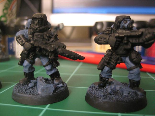 Imperial Guard, Storm Troopers, Warhammer 40,000, Work In Progress
