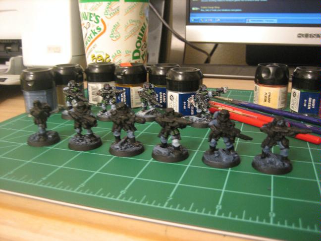Imperial Guard, Storm Troopers, Warhammer 40,000, Work In Progress