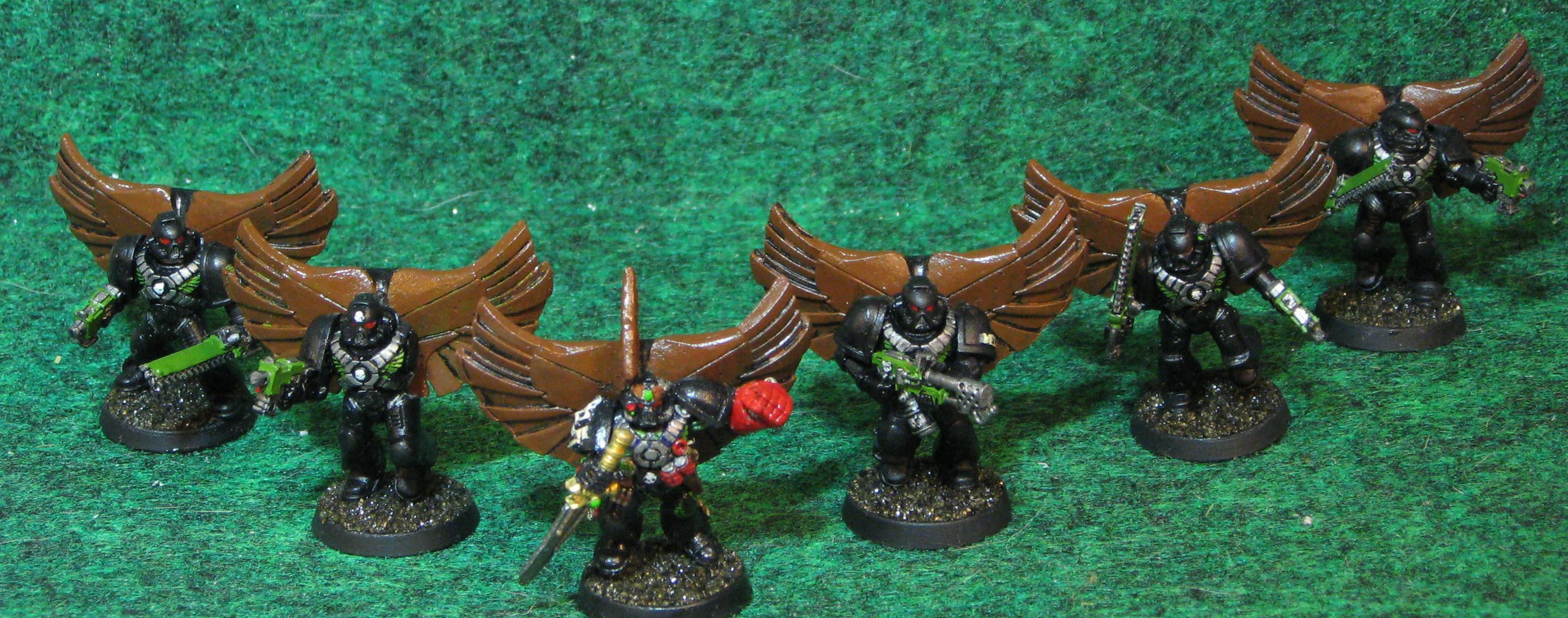 Assault Marines, Conversion, Space Marines, Warhammer 40,000, Winged