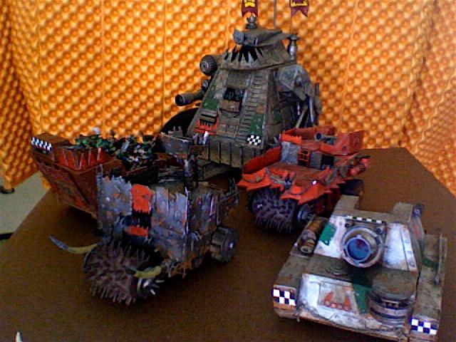 Battlewagon, Orks, Scratch Build, Stompa, Warhammer 40,000
