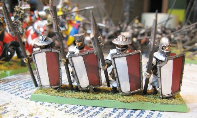 Bretonnians, Infantry, Spearmen, Warhammer Fantasy