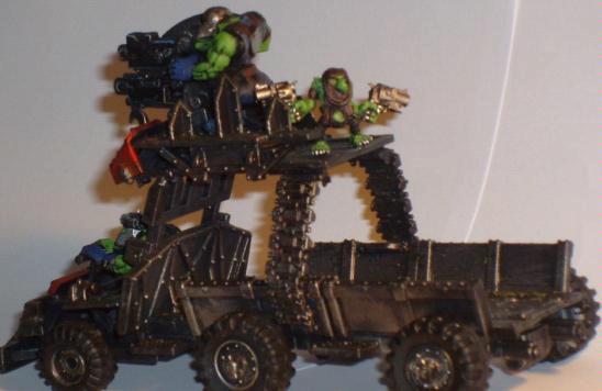 Orks, Trukk, Vehicle, Warhammer 40,000