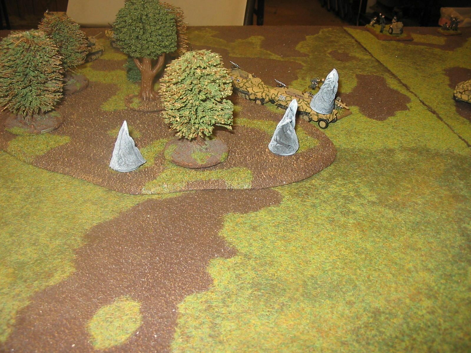 Battle Report, Flames Of War, Germans, Half-track, Smoke