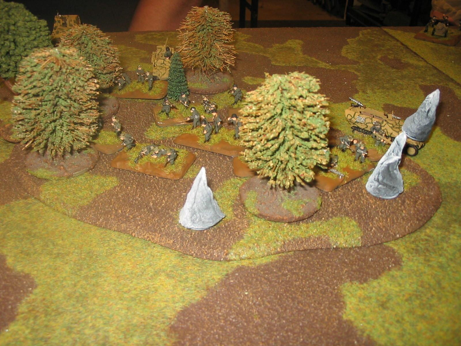 Battle Report, Flames Of War, Forest, Smoke