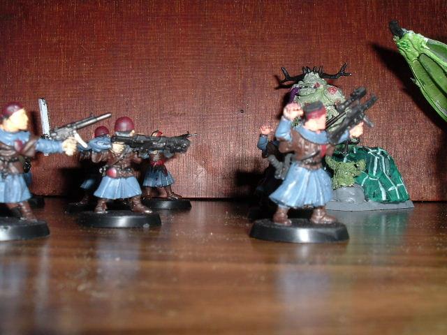 Archers, Block Painting, Conversion, Imperial Guard, Inquisition