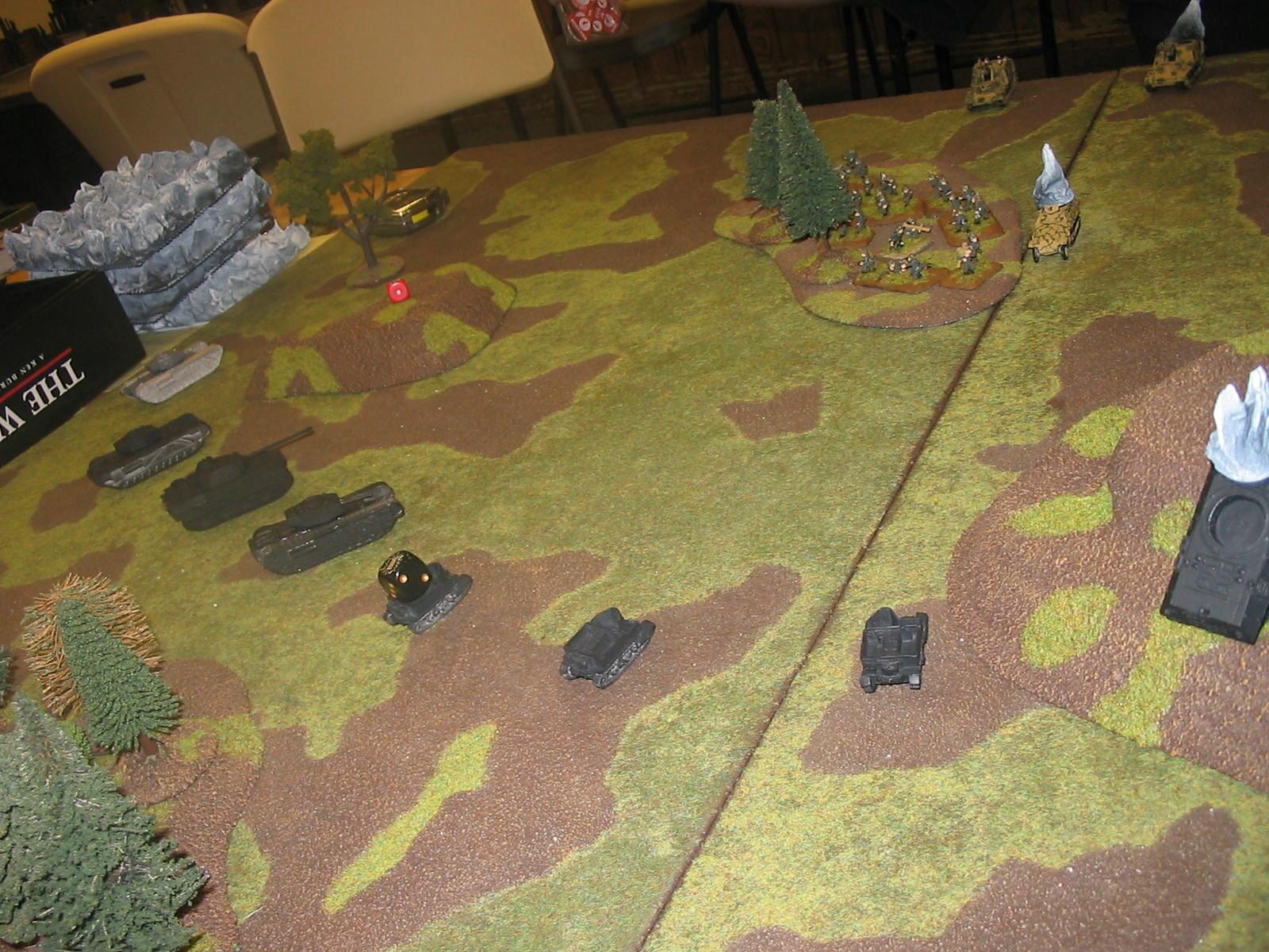 Battle, Flames Of War, Tank