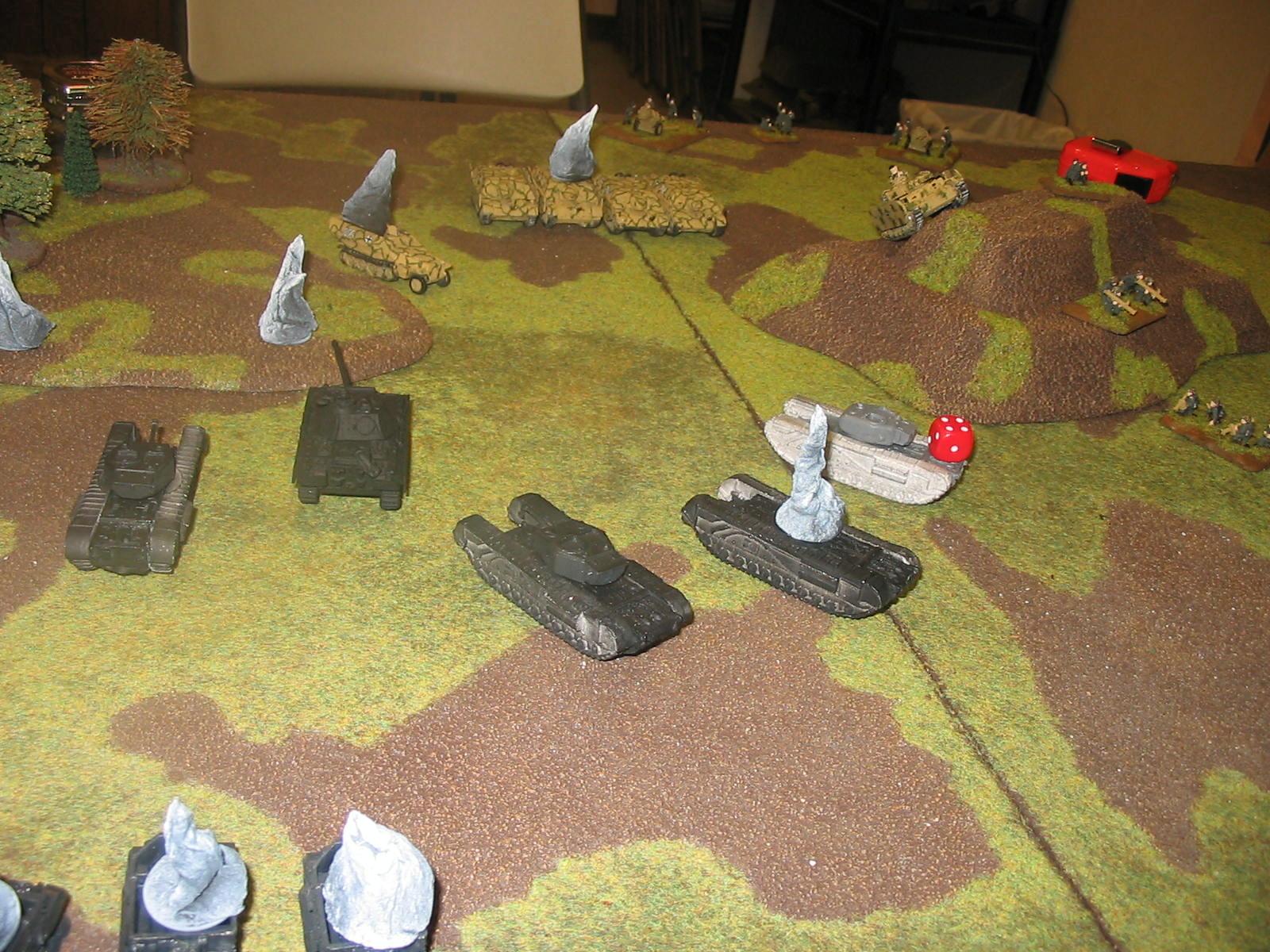 Battle, British, Flames Of War, Germans