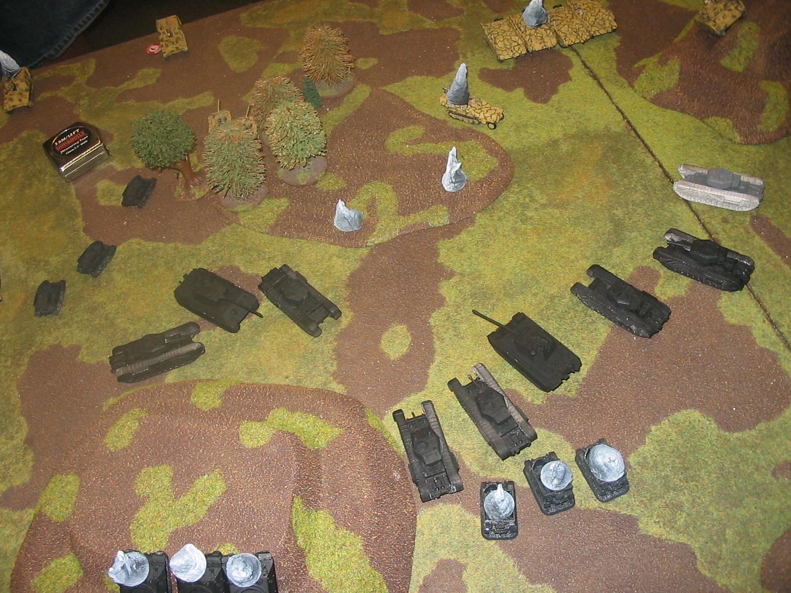 Battle, Flames Of War, Tank