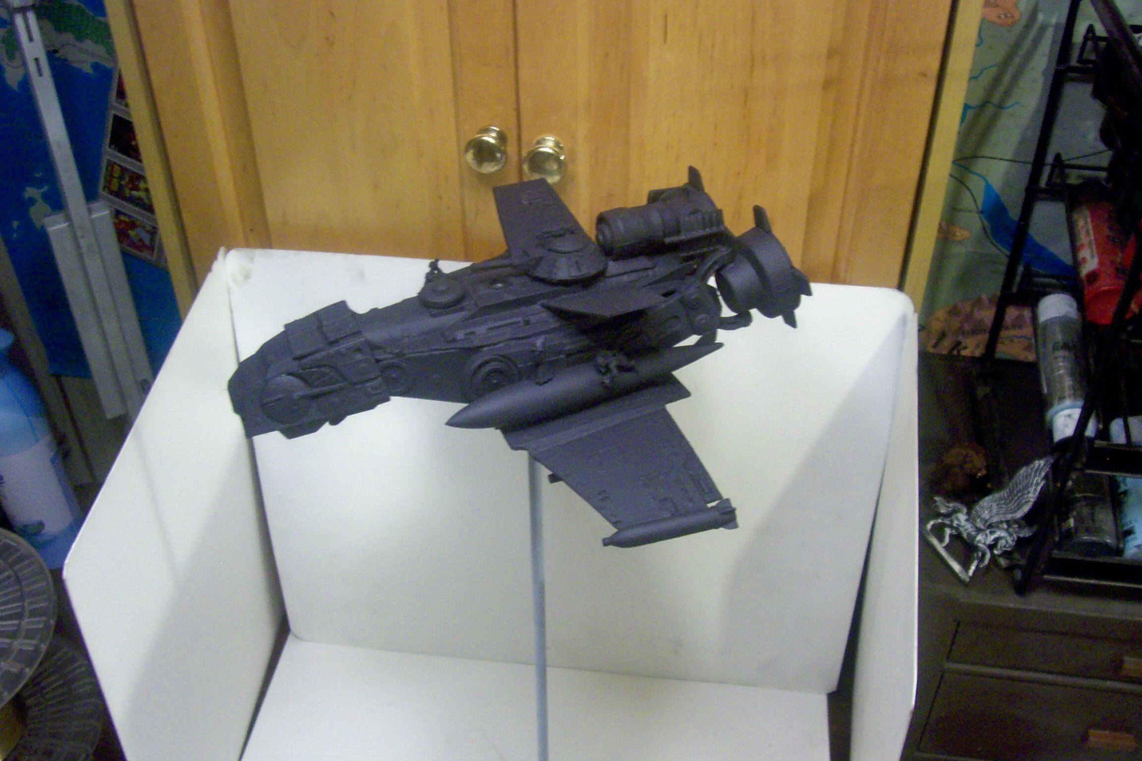 AT-AT, Flyer, Orks, Primered, Scratch Build, Warhammer 40,000