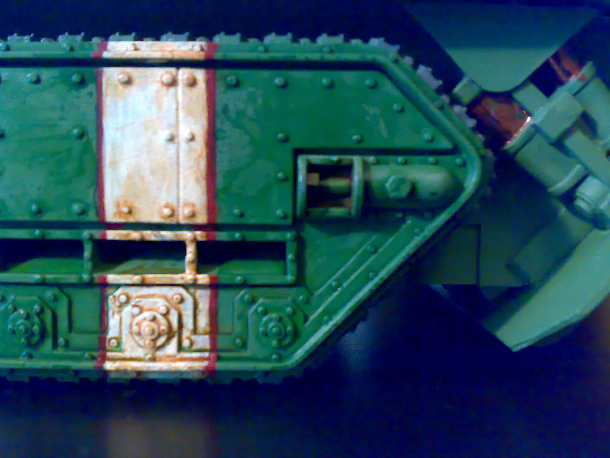 Weathering on the white