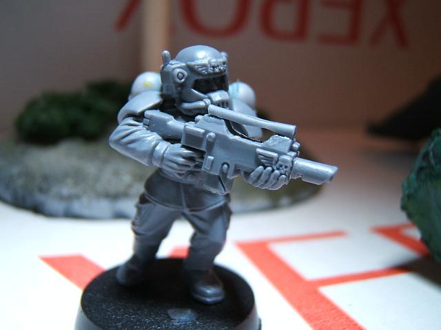 Cadians, Imperial Guard, Infantry, Scope, Unpainted, Warhammer 40,000, Work In Progress
