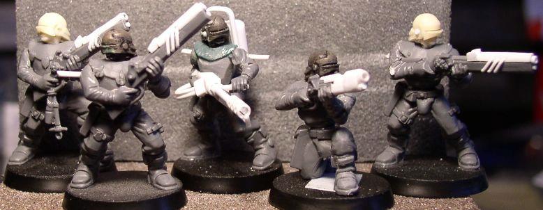 Adeptus Arbites, Conversion, Warhammer 40,000, Witch Hunters, Work In Progress