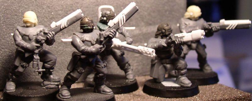 Adeptus Arbites, Conversion, Warhammer 40,000, Witch Hunters, Work In Progress