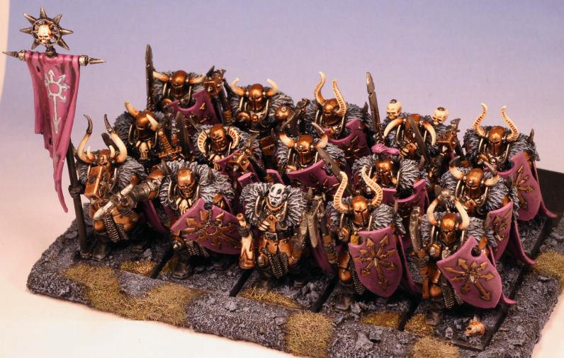 Chaos, Core, Infantry, Unit, Warhammer Fantasy, Warriors, Warriors Of Chaos