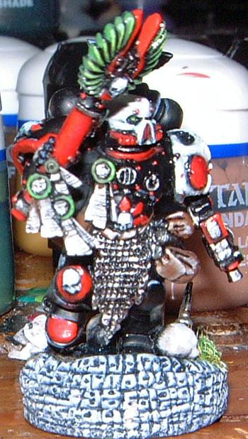 Chaplain, Flesh Tearers, Space Marines, Warhammer 40,000