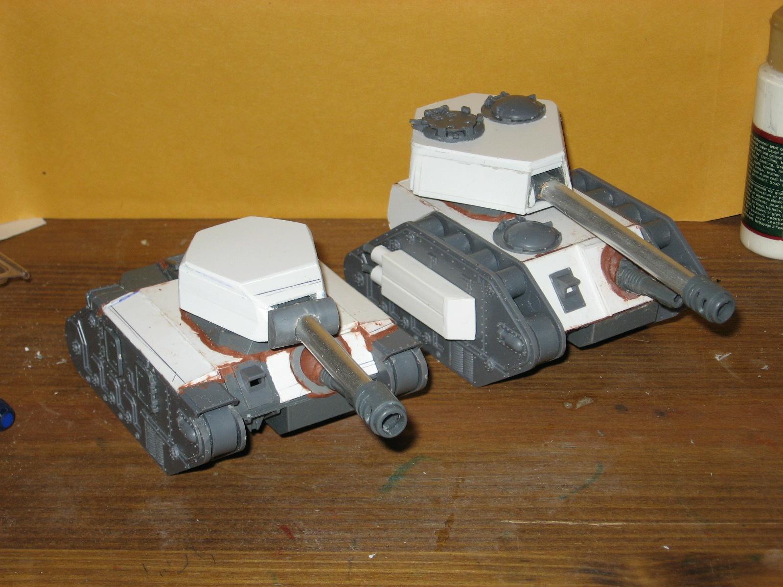 Conversion, Imperial Guard, Leman Russ, Warhammer 40,000, Work In Progress
