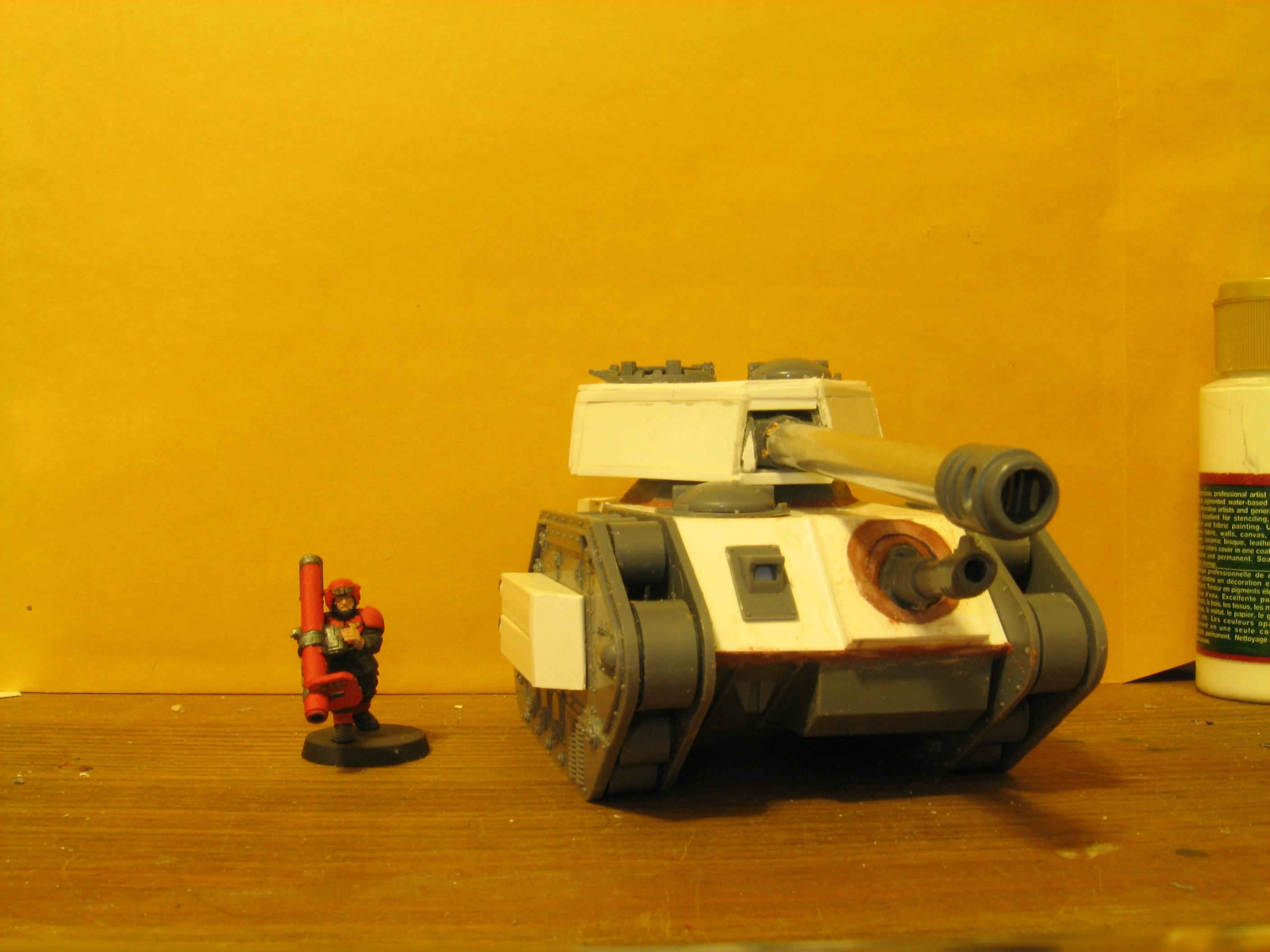 Conversion, Imperial Guard, Leman Russ, Warhammer 40,000, Work In Progress