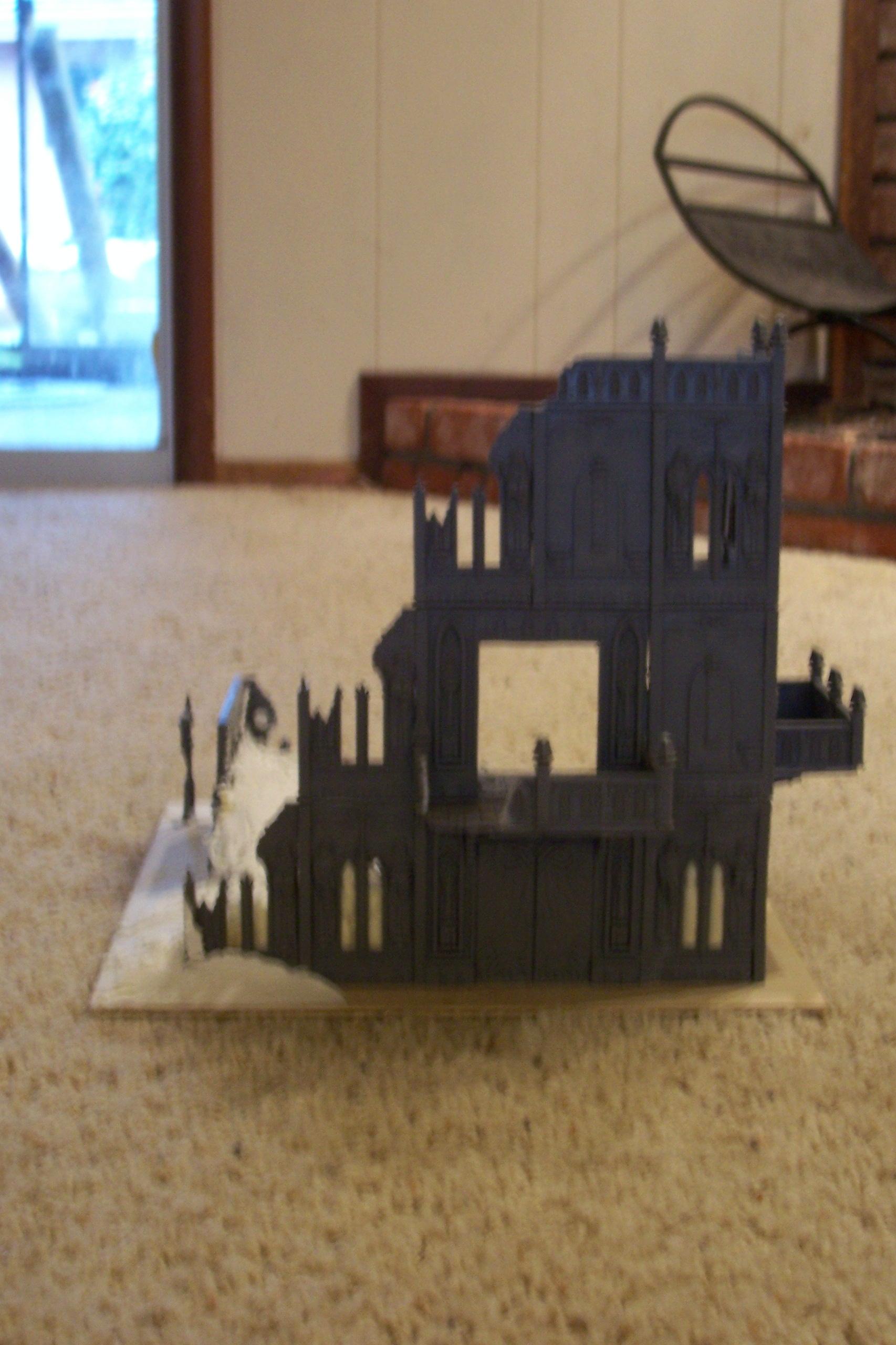 Blurred Photo, Cities Of Death, Ruins, Terrain, Warhammer 40,000, Work In Progress