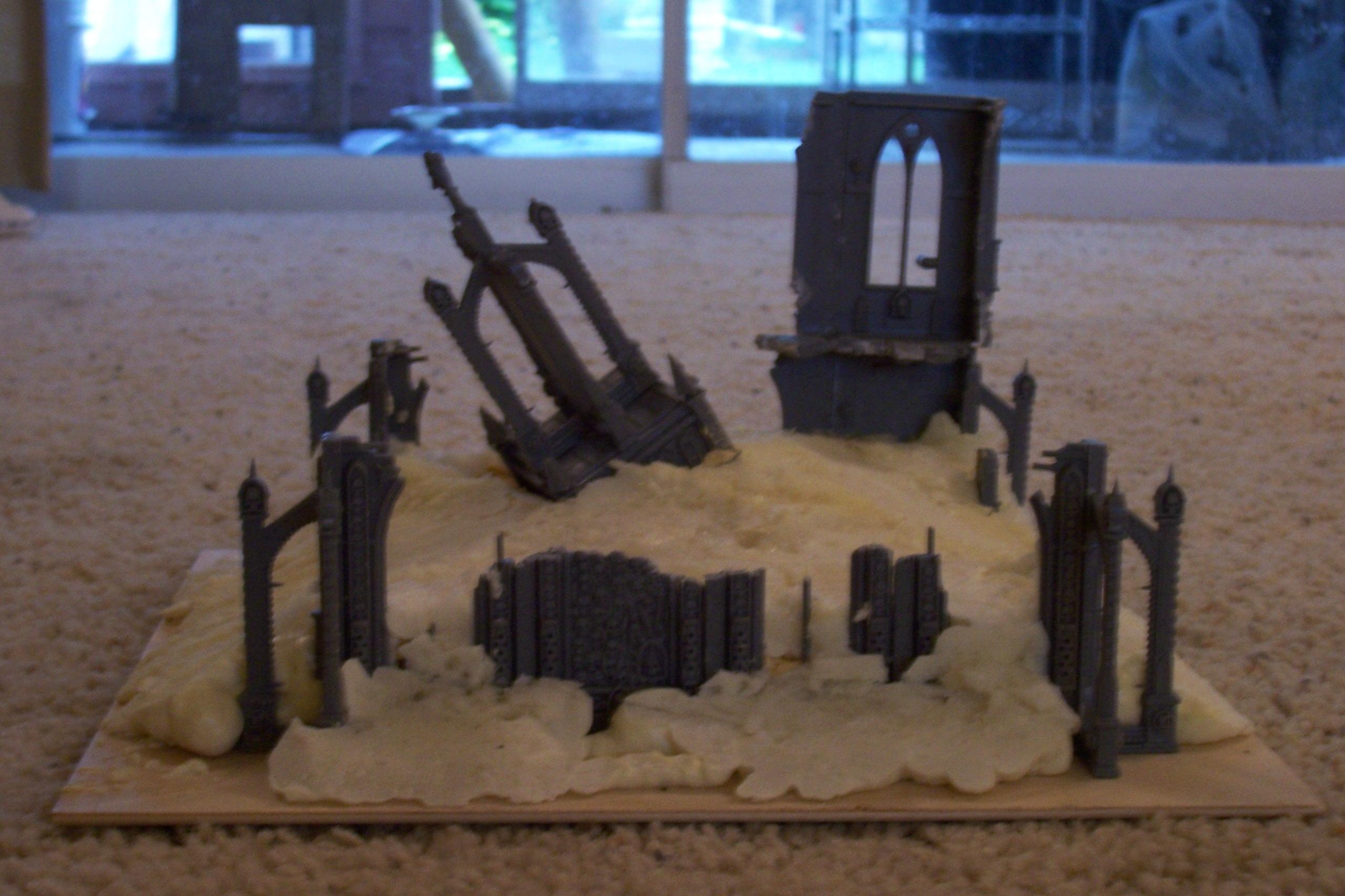 Cities Of Death, Ruins, Terrain, Warhammer 40,000, Work In Progress