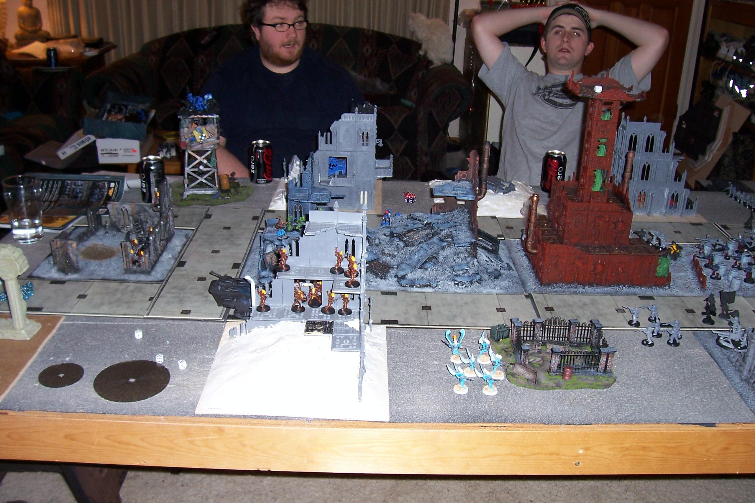 Battle, Cities Of Death, Game Table, Gamers, Warhammer 40,000