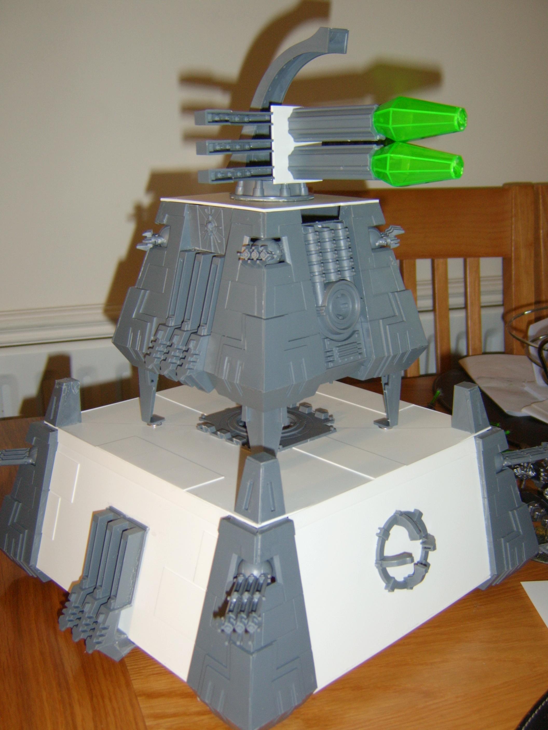 Conversion, Monolith, Necrons, Tombhold, Warhammer 40,000, Work In Progress