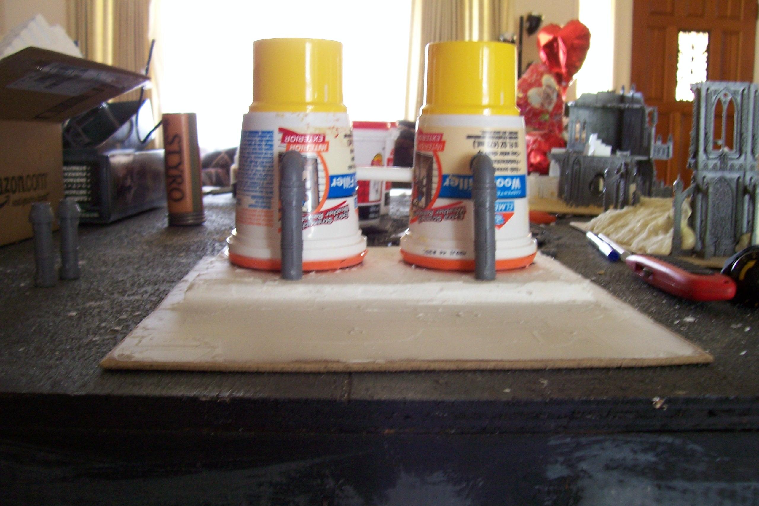 Cups, Pipes, Terrain, Work In Progress