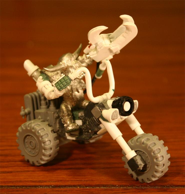 Bike, Conversion, Nob, Orks, Trike, Work In Progress